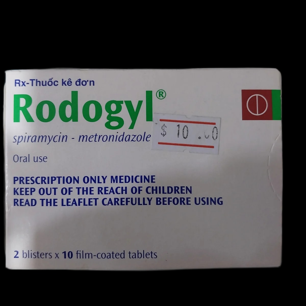 Rodogyl Spiramycin 750,000 I.U. + Metronidazole 125mg - α±ααααααΆααααααααααααα