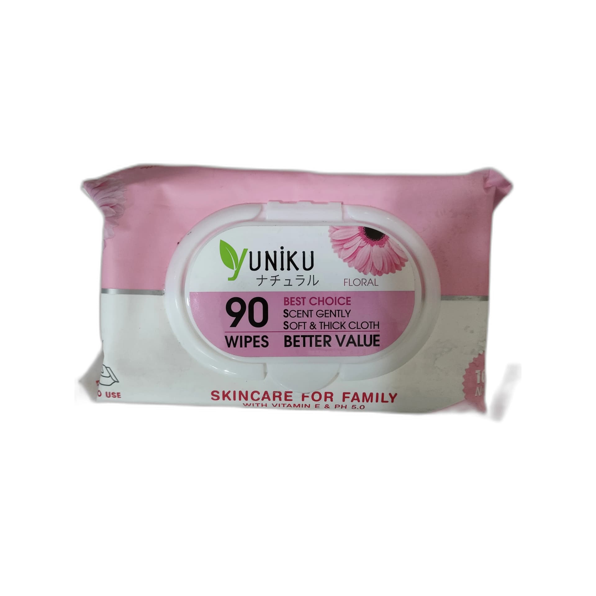 Yuniku Floral 90 wipes