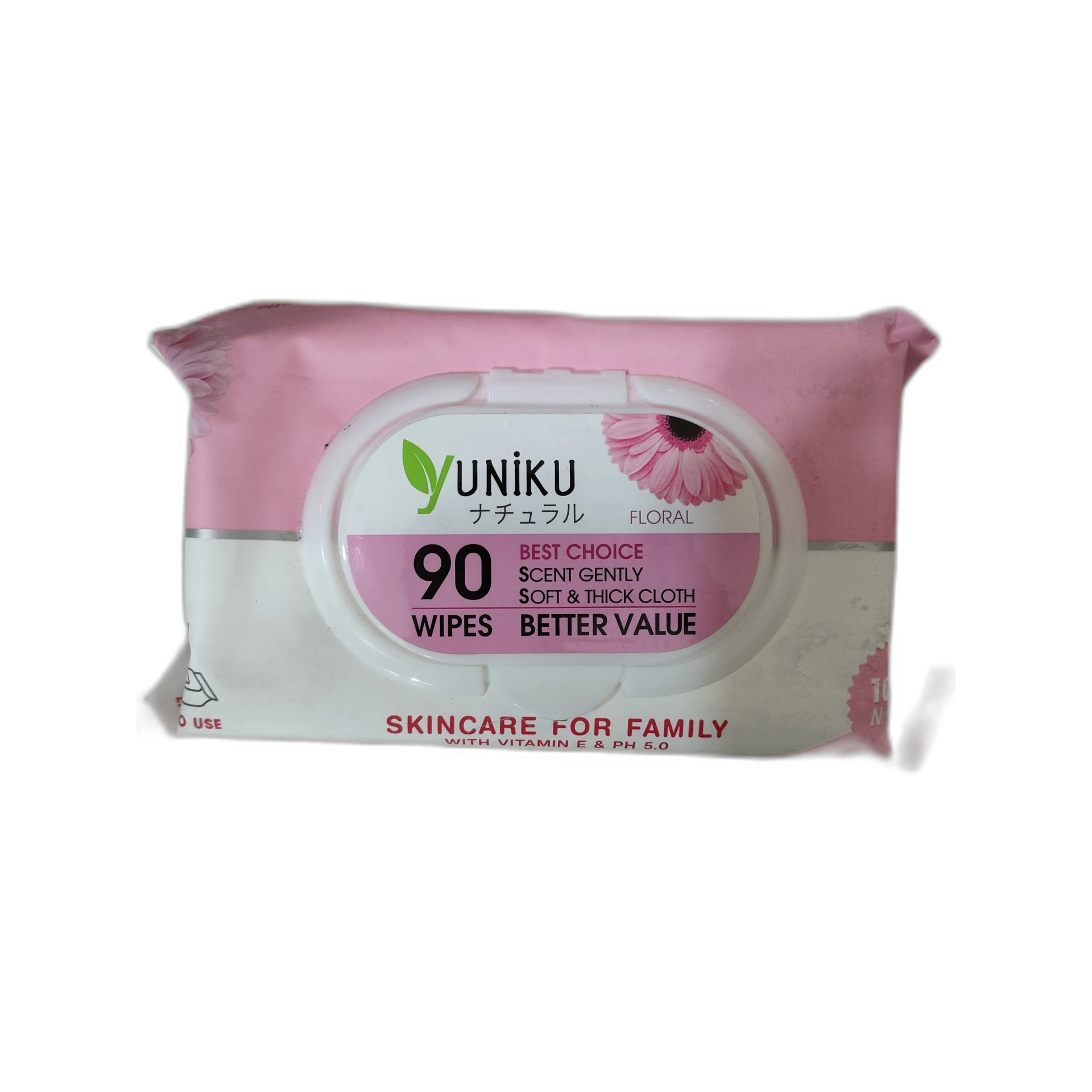 Yuniku Floral 90 wipes - PONLEU DOUNG DARA PHARMACY