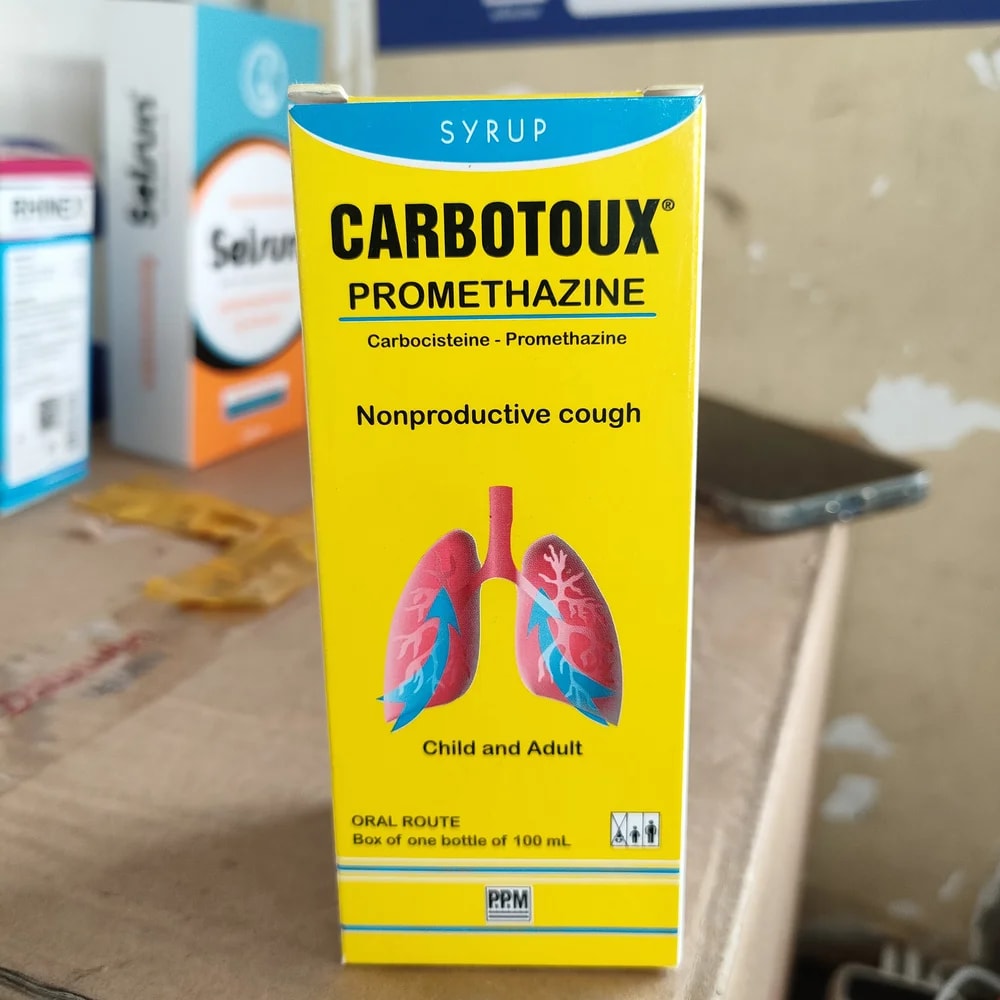 Carbotoux 100 mg / 2.5 mg per 5 ml - LEAN LEAN PHARMACY