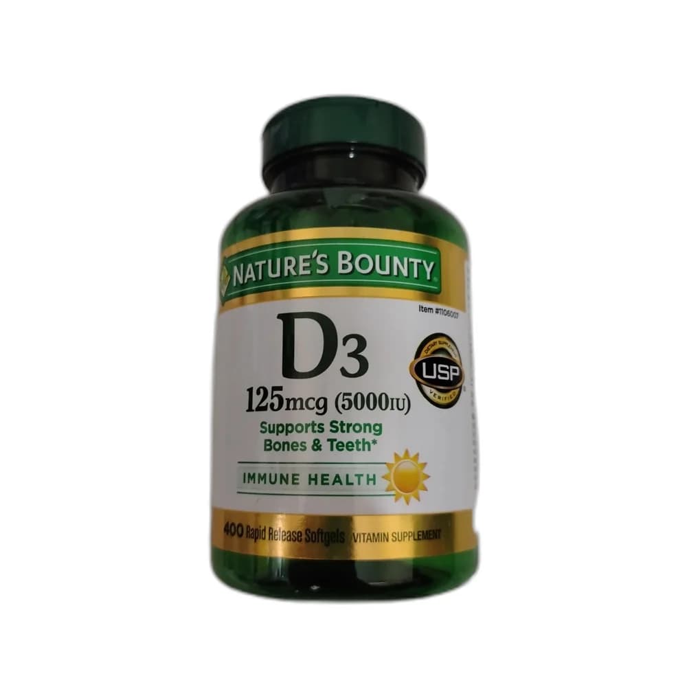 Nature's Bounty D3 125 mcg