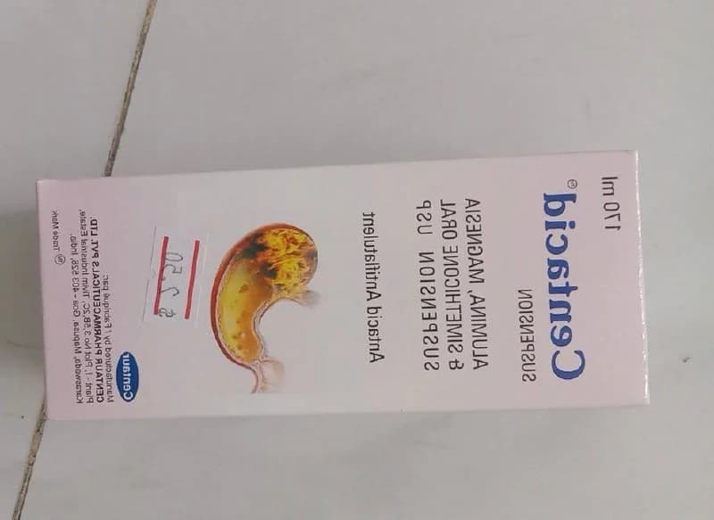 Centrus Alumina, Magnesia, Simethicone suspension, 170ml