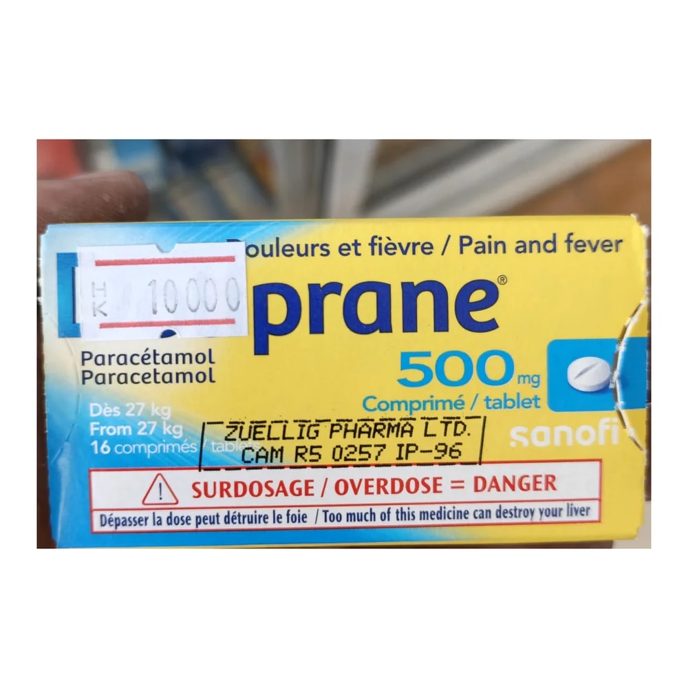 Doliprane 500 mg - Morhachun Pharmacies