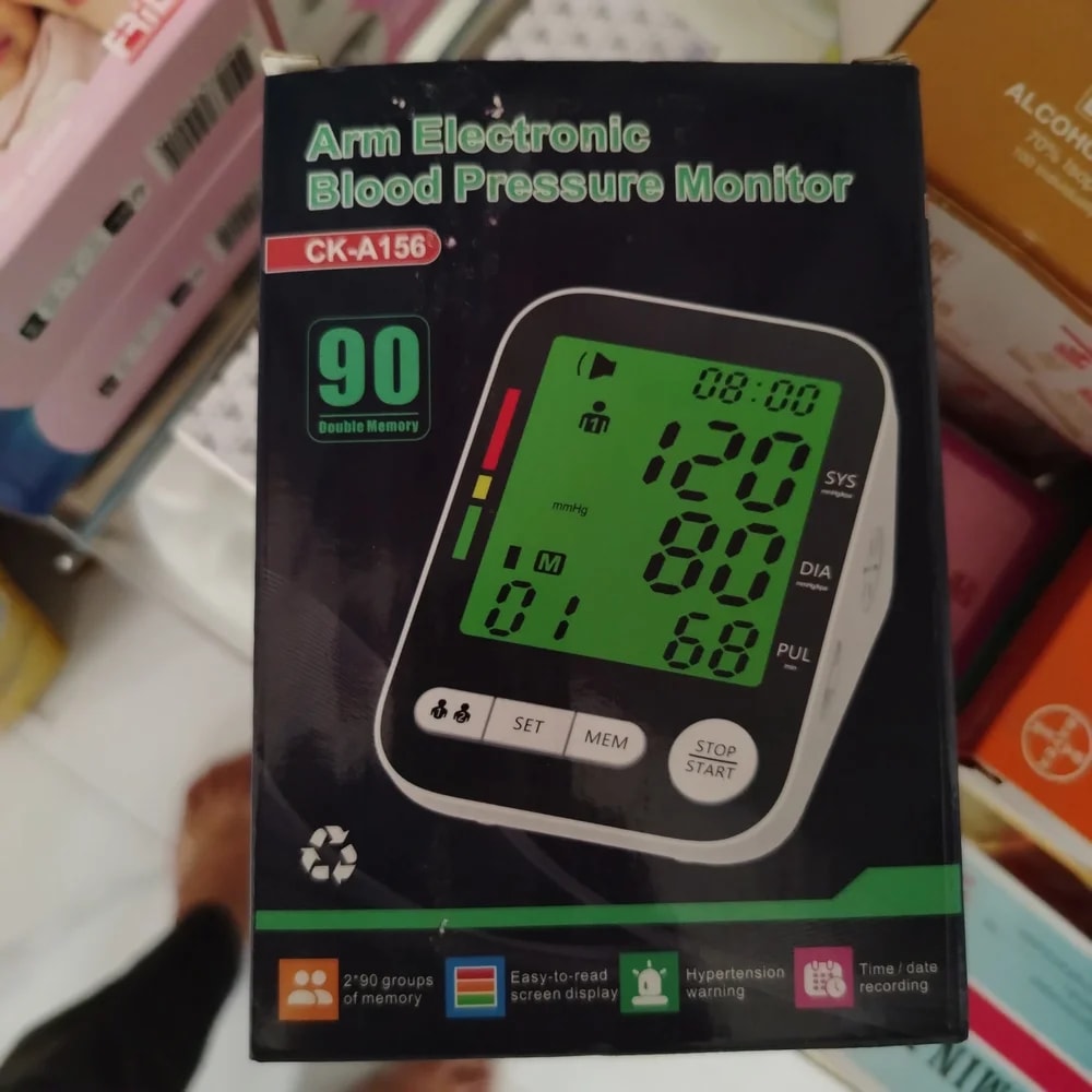 Arm Electronic Blood Pressure Monitor CK-A156 Not available - CHEANIMUL PHARMACY