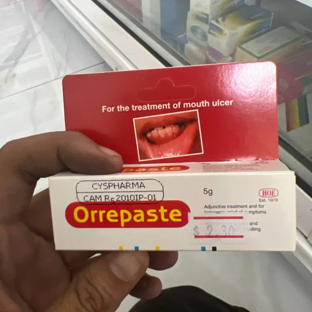 Orrepaste® Not available - SETHIKA CARE Pharmacy
