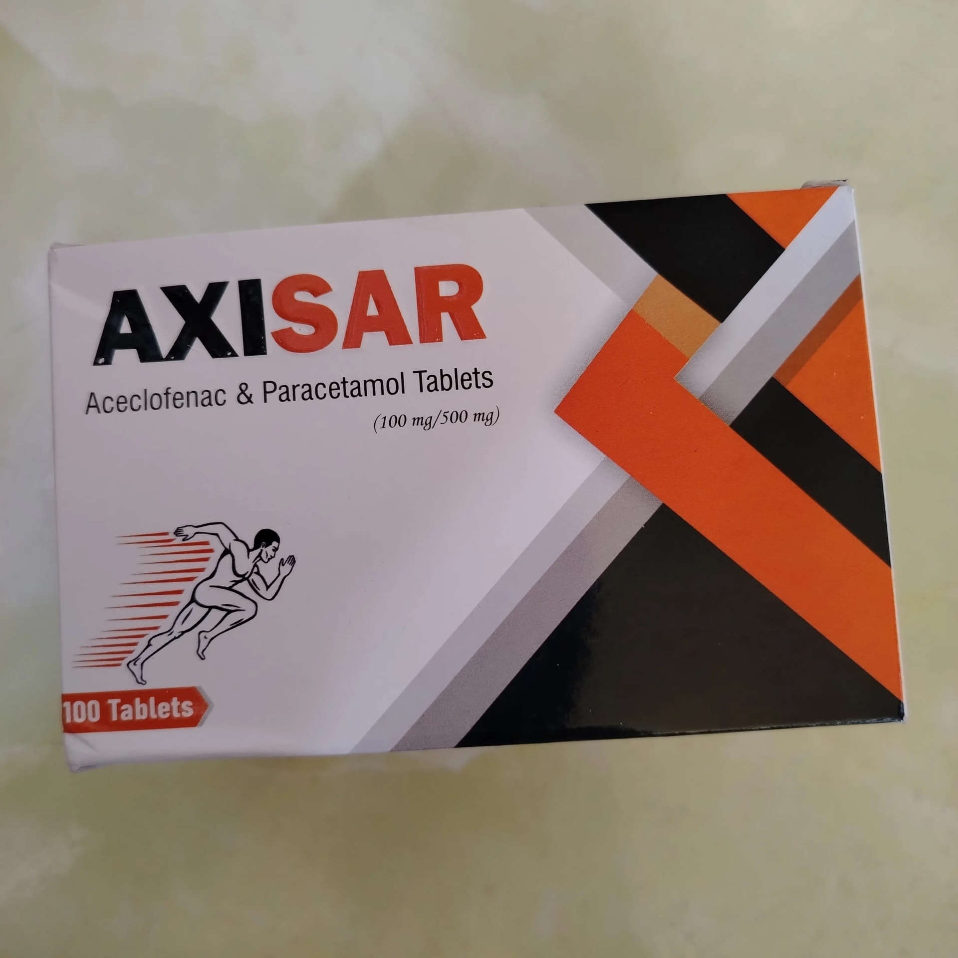 Axisar 100 mg / 500 mg - Phal Cham Rouen