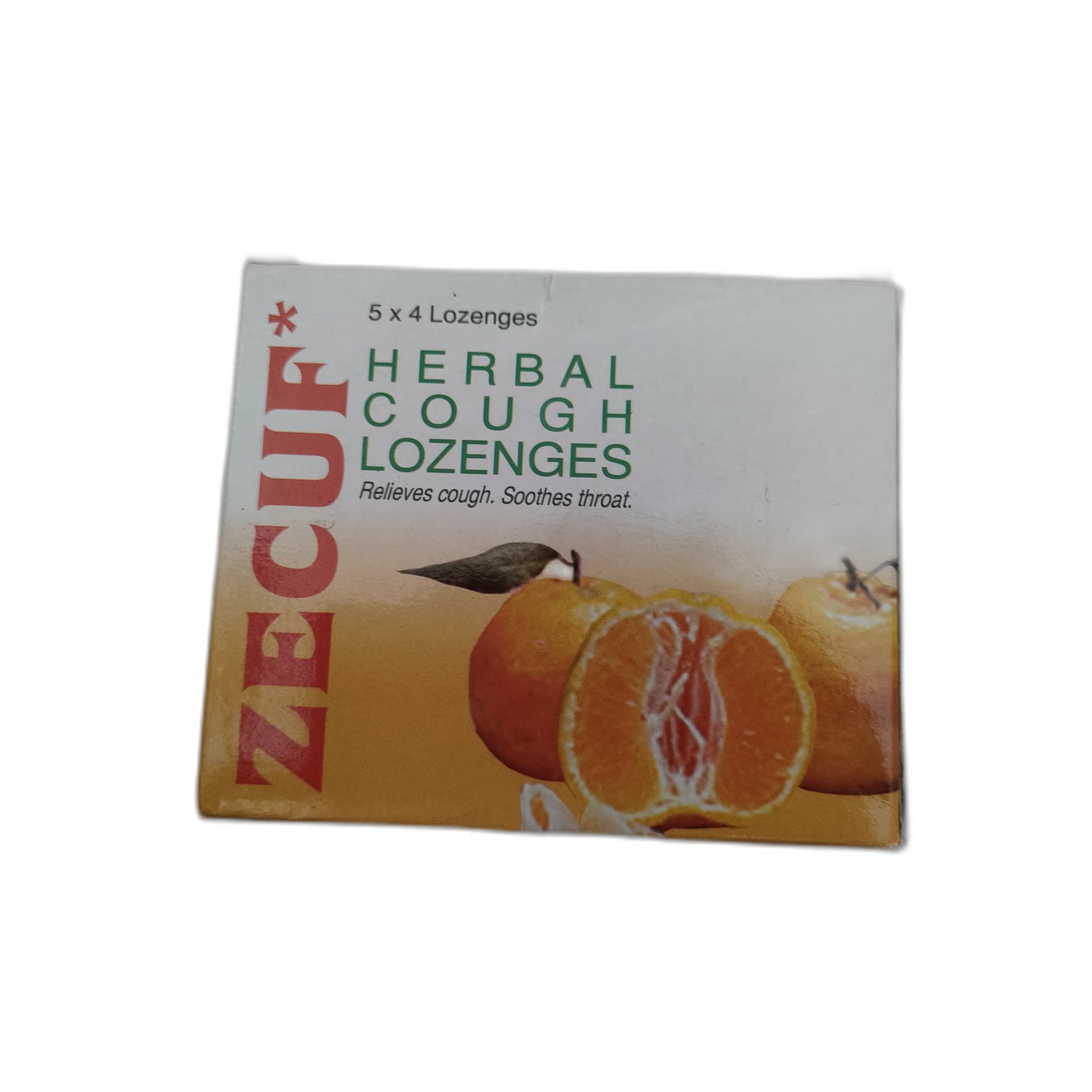 Zecuf Herbal Cough Lozenges Orange herbal