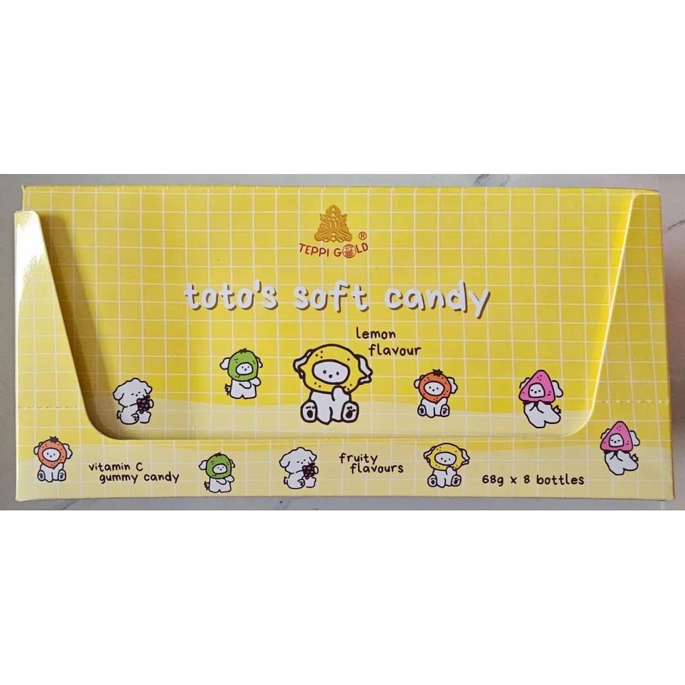 Toto's Soft Candy Lemon 68 g - TRAM NEAK PHARMCY