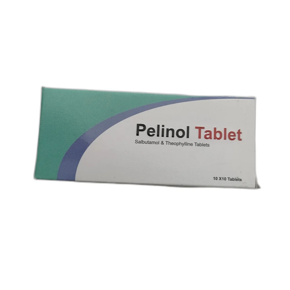 Pelinol Tablet Salbutamol 2 mg + Theophylline 100 mg - MEY PHARMA PHARMACY