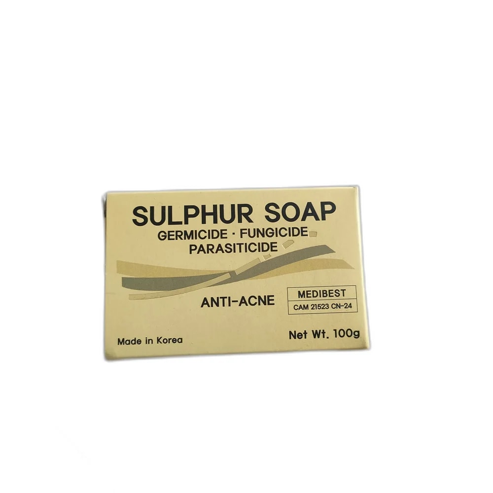 Medibest Sulphur Soap Sulphur 5%, 100 g - SUKHA PHARMACY