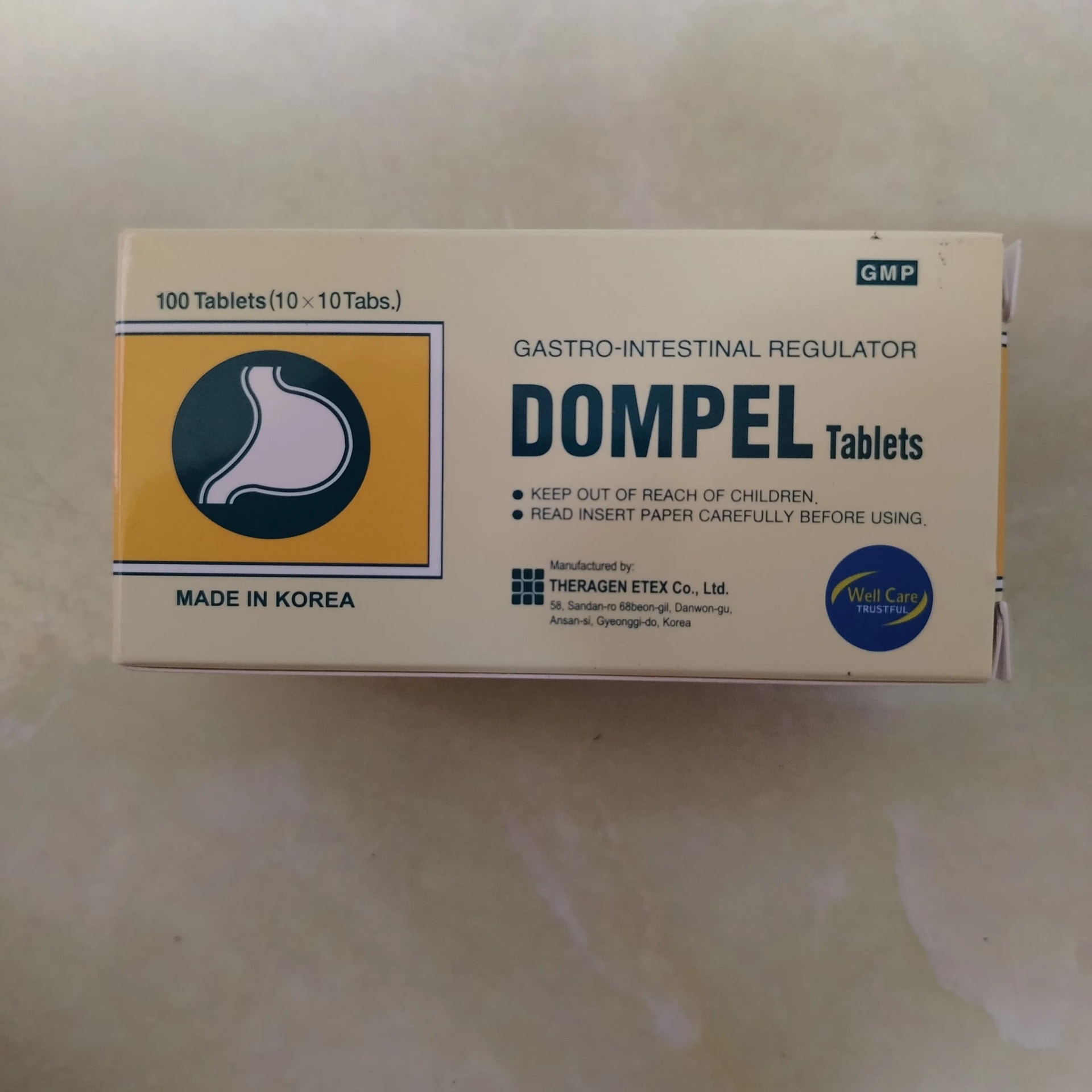 Dompel 10 mg - Phal Cham Rouen