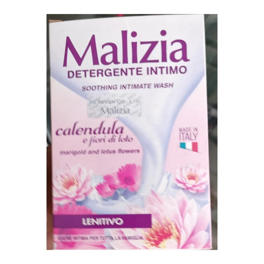 Malizia Detergente Intimo Calendula e Fiori di Loto 200 ml - Morhachun Pharmacies