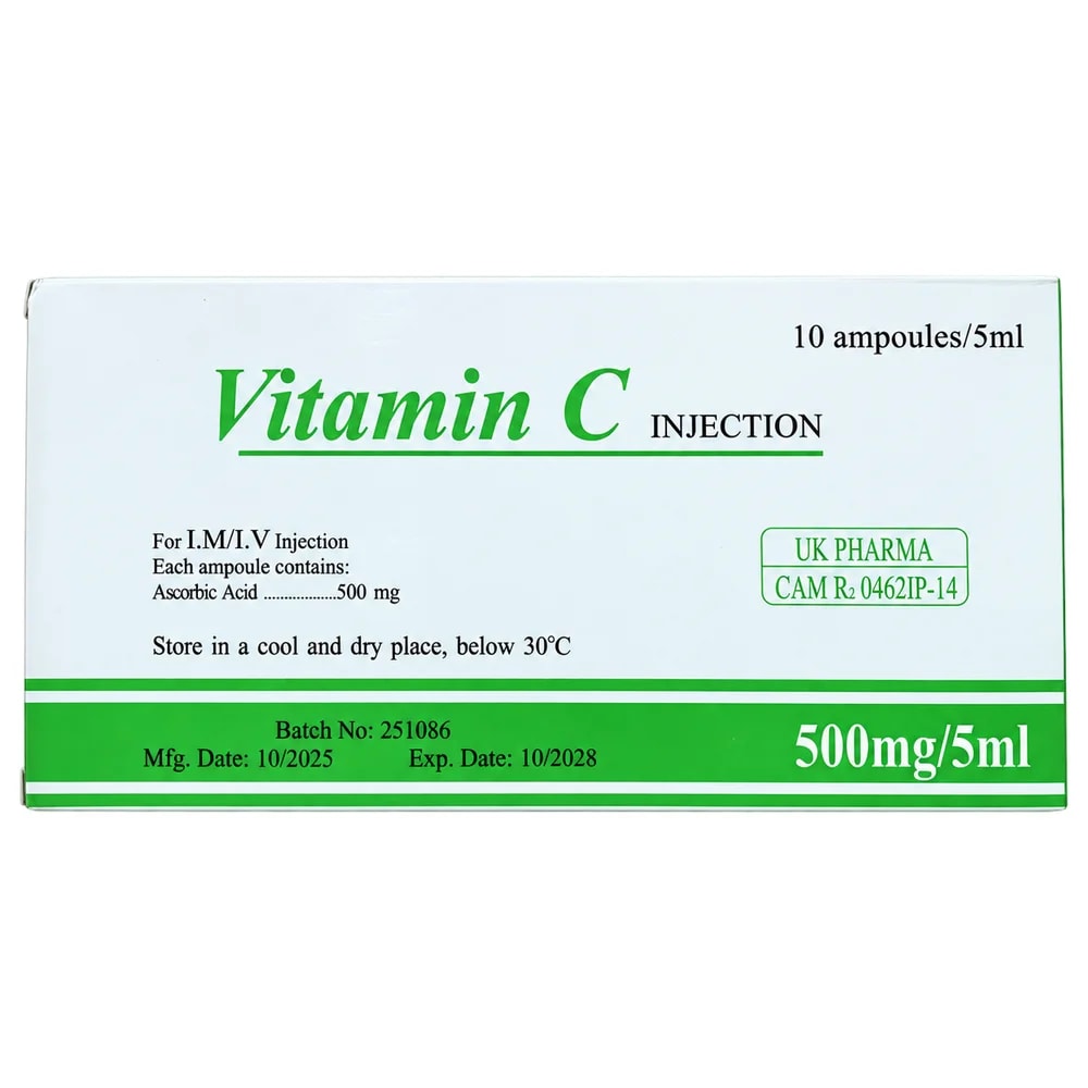 Vitamin C (Huazhong) 500 mg / 5 ml - PHARMCY ARUN REAS