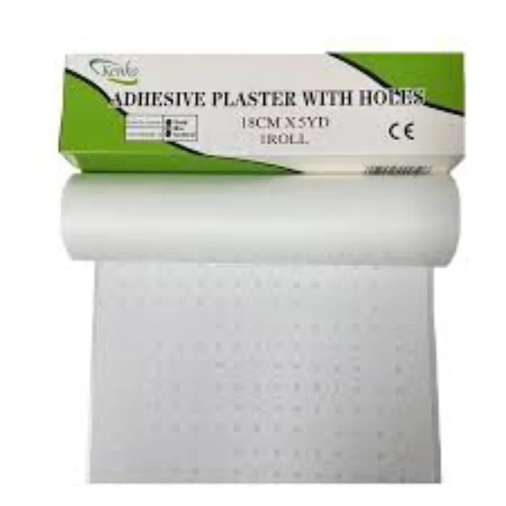 Gold Bio Central Adhesive Plaster With Holes 18 cm × 5 yd