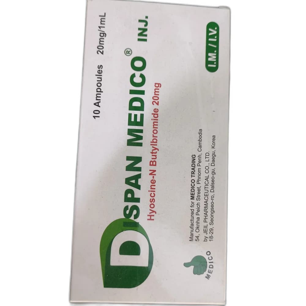 Dispan Medico 20mg/1mL per ampoule; 10 ampoules per box