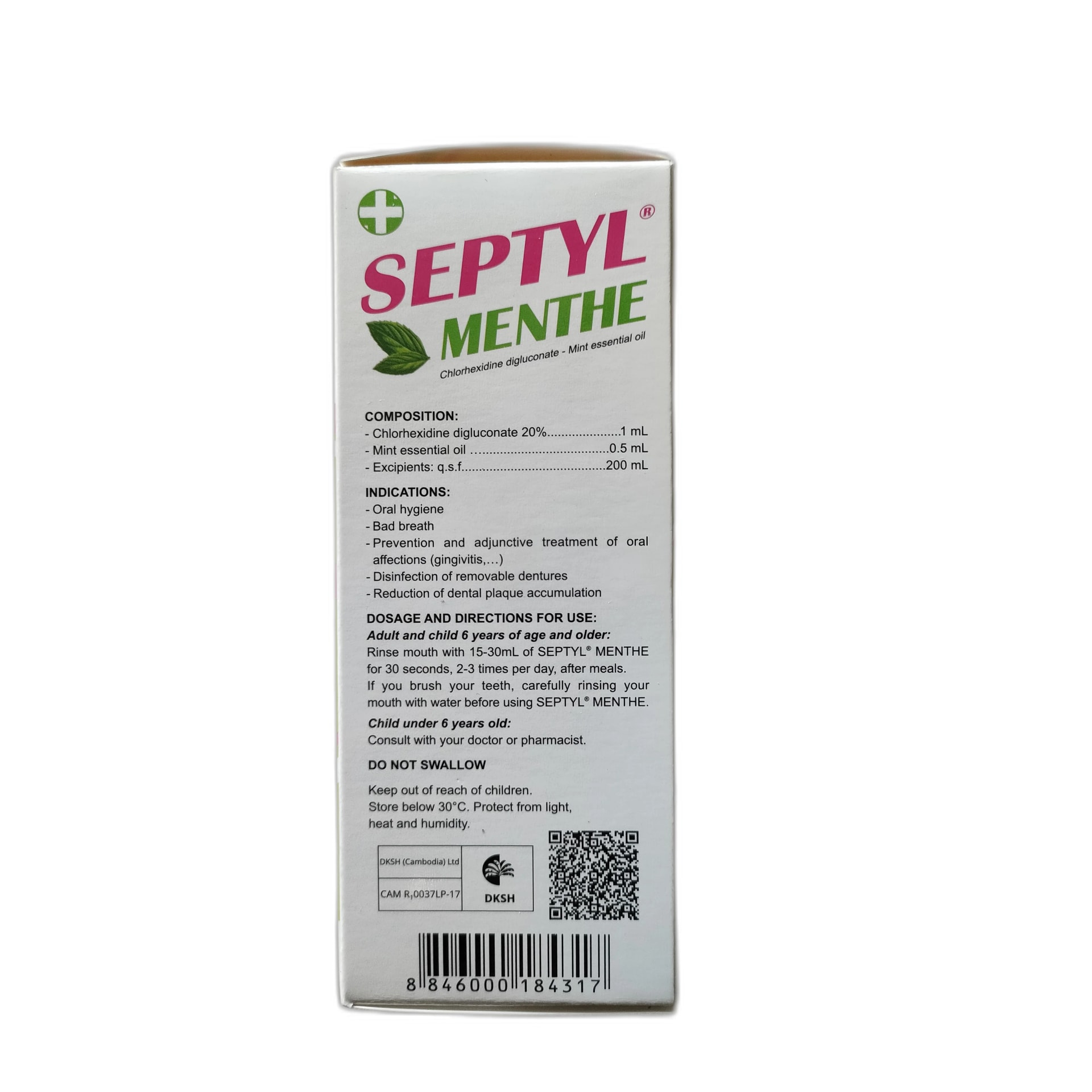 Septyl Menthe - PONLEU DOUNG DARA PHARMACY