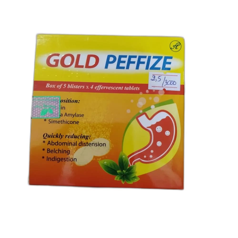 Gold Peffize 60 mg / 20 mg / 25 mg
