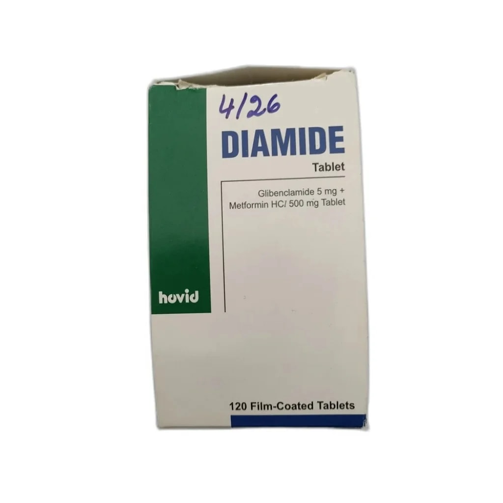 Diamide 5 mg / 500 mg - MEY PHARMA PHARMACY