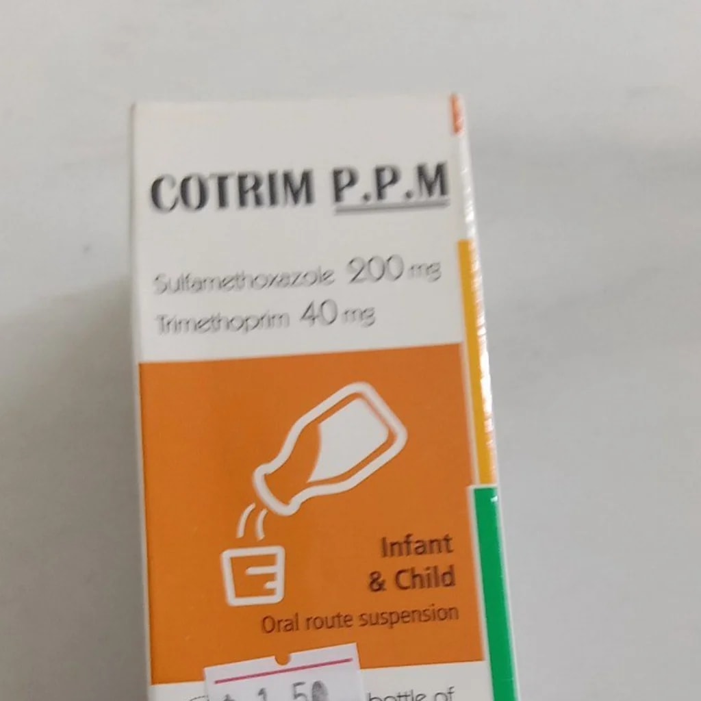 COTRIM P.P.M Sulfamethoxazole 200 mg Trimethoprim 40 mg - SETHIKA CARE Pharmacy
