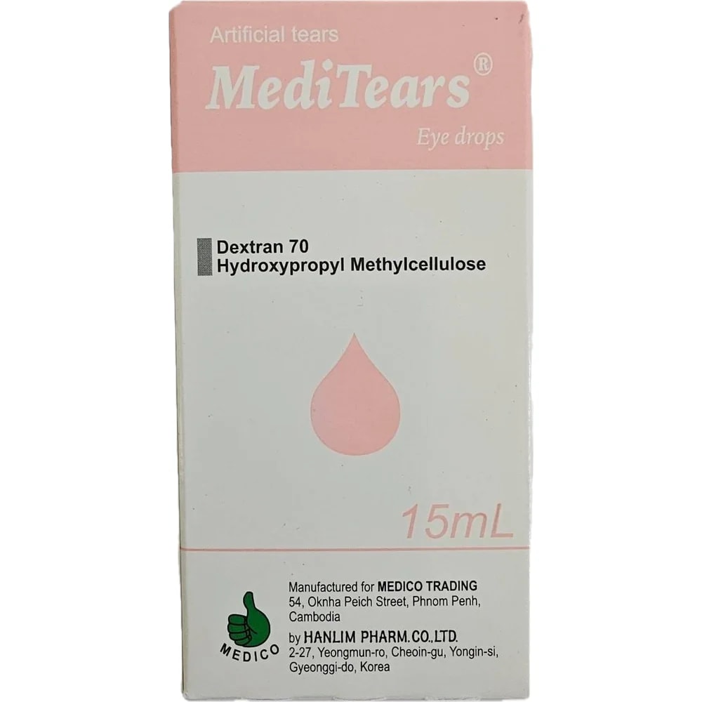 MediTears 0.1% / 0.3% (15 ml) - Reach Srey