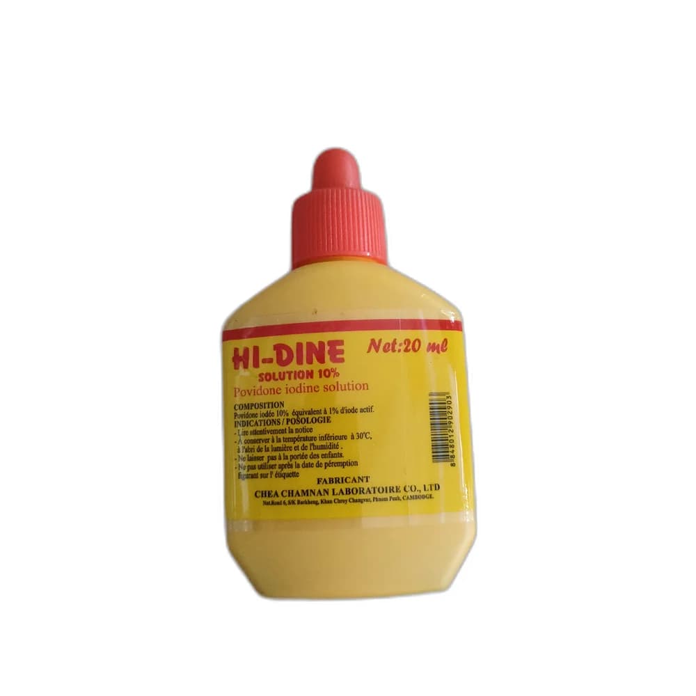 Hi-Dine 10%, 20 mL