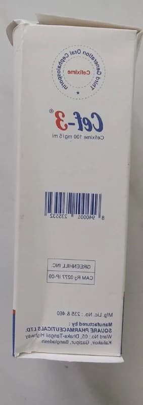 Cetixim 100 mg/5 ml