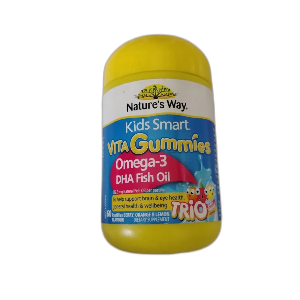 Kids Smart Vita Gummies Omega-3 DHA Fish Oil - DHOU CARE PHARMACY