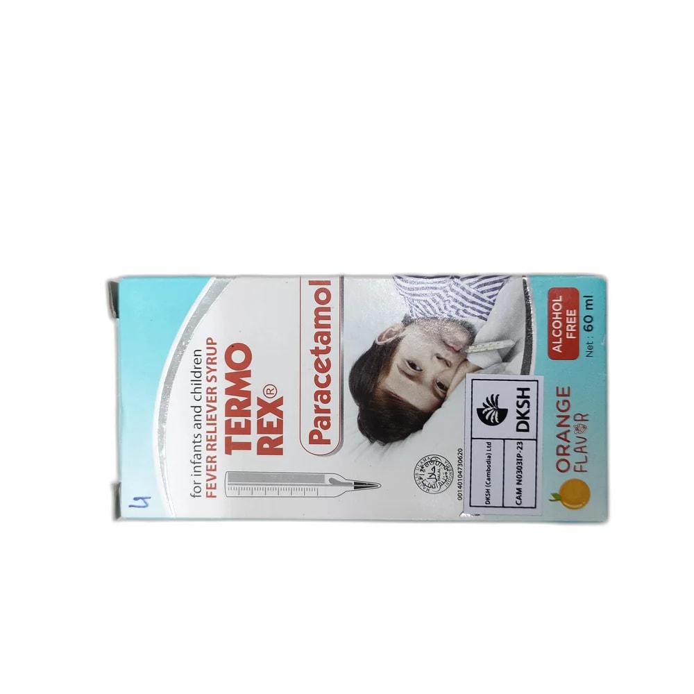 Termorex 120 mg / 5 ml - Depot De Pharmacie "A" Kim Houy