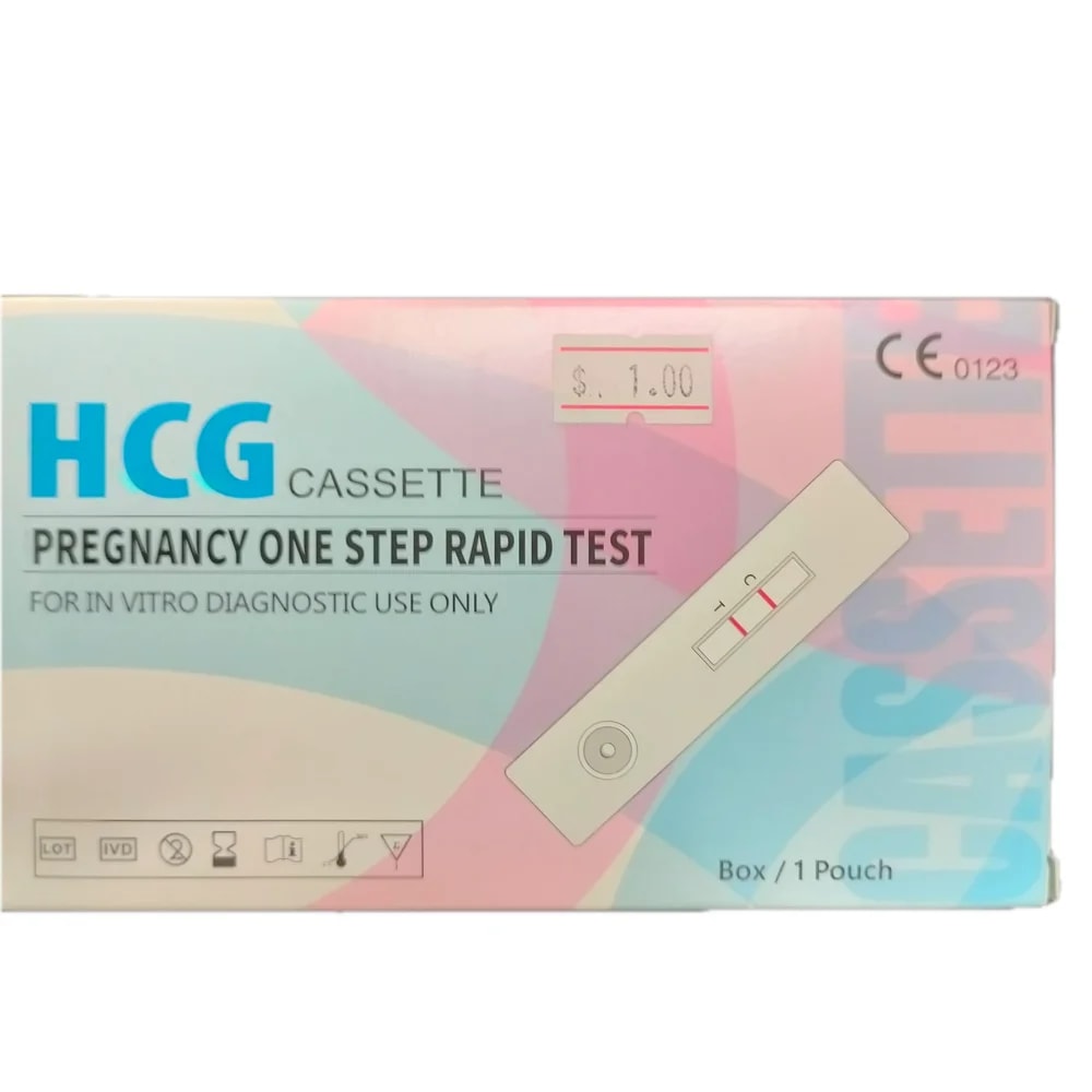 HCG Cassette Pregnancy One Step Rapid Test - Preash Khan Pich I Pharmacy