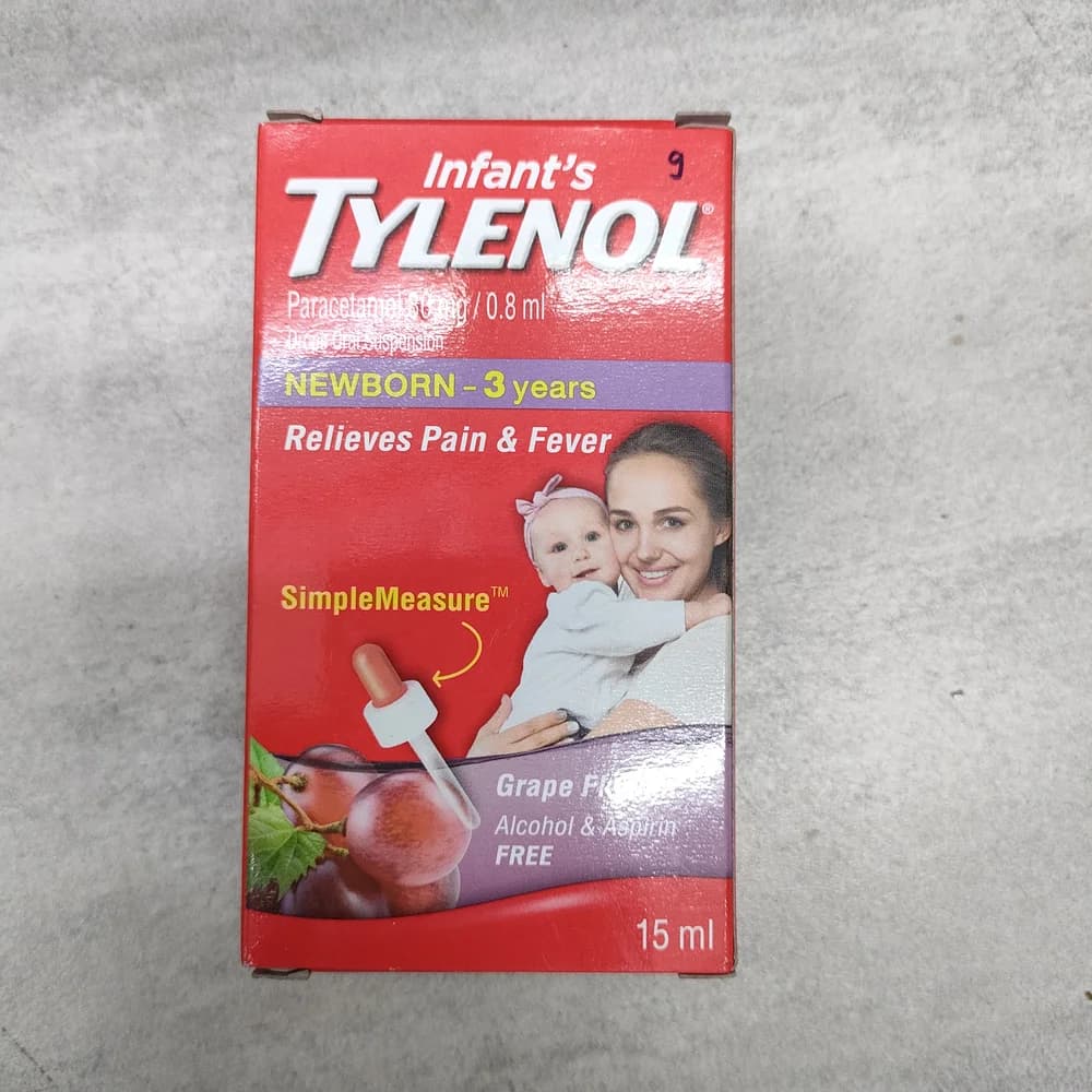 Infant's Tylenol (Grape) 160 mg / 5 mL drops