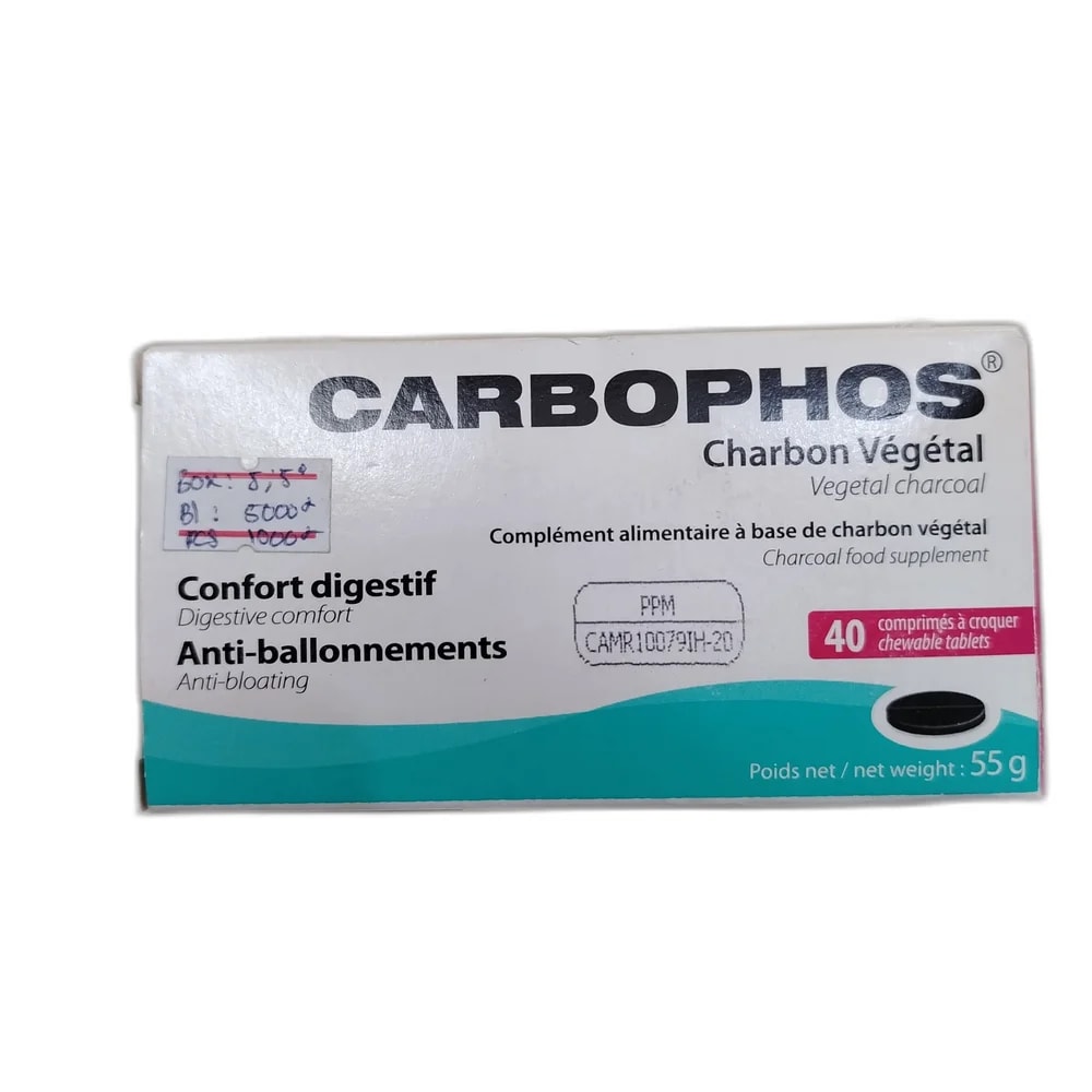 Carbophos 400 mg - PHARMACIE LA BELLE PHARMA