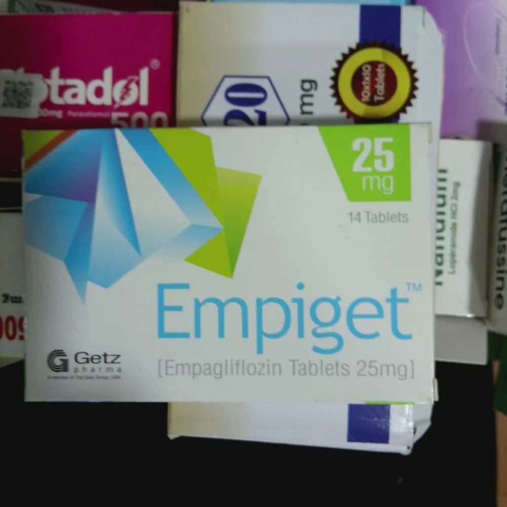 Empiget 25 mg tablets