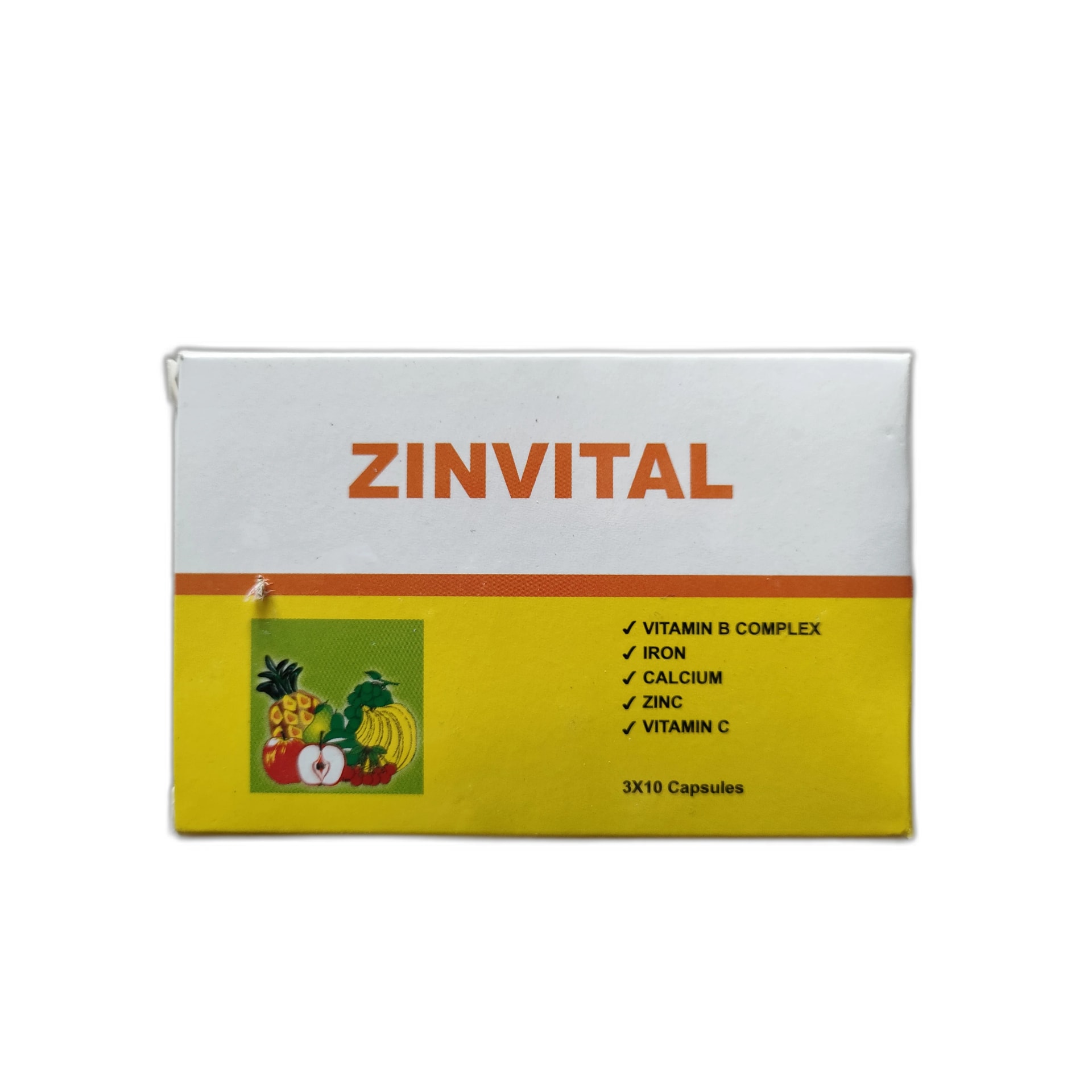 Zinvital Vit b/Iron/calcium/Zinc/vit C - PONLEU DOUNG DARA PHARMACY