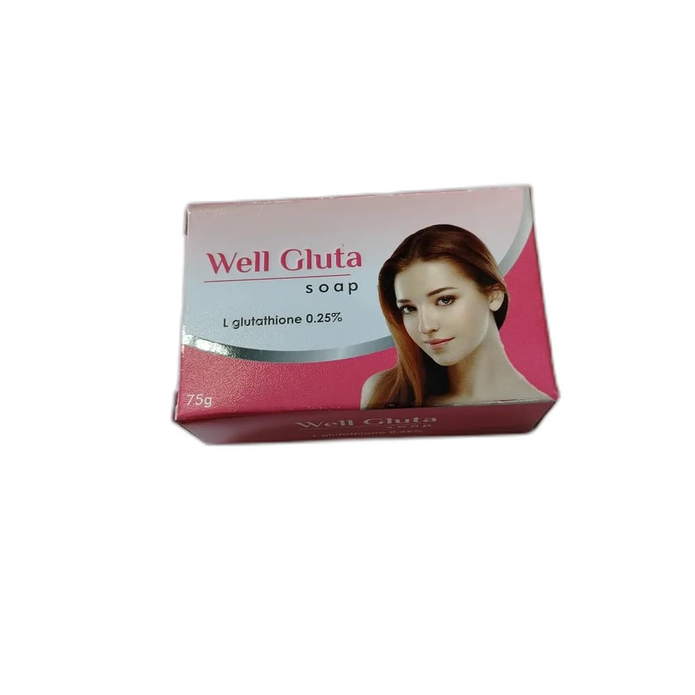 Well Gluta 75 g soap bar; L-Glutathione 0.25%