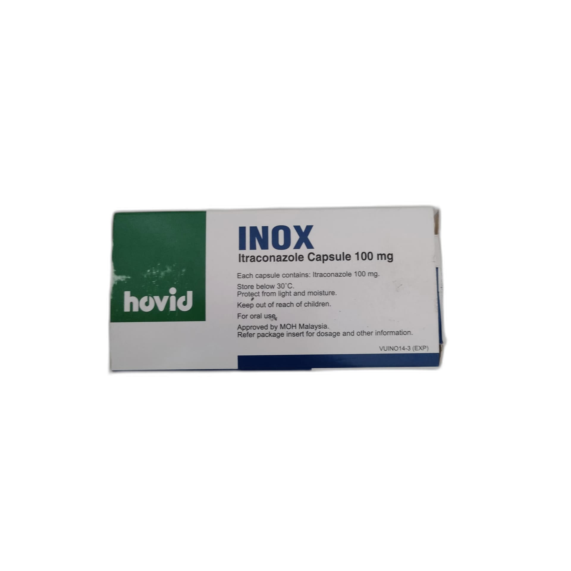 INOX Itraconazole 100 mg
