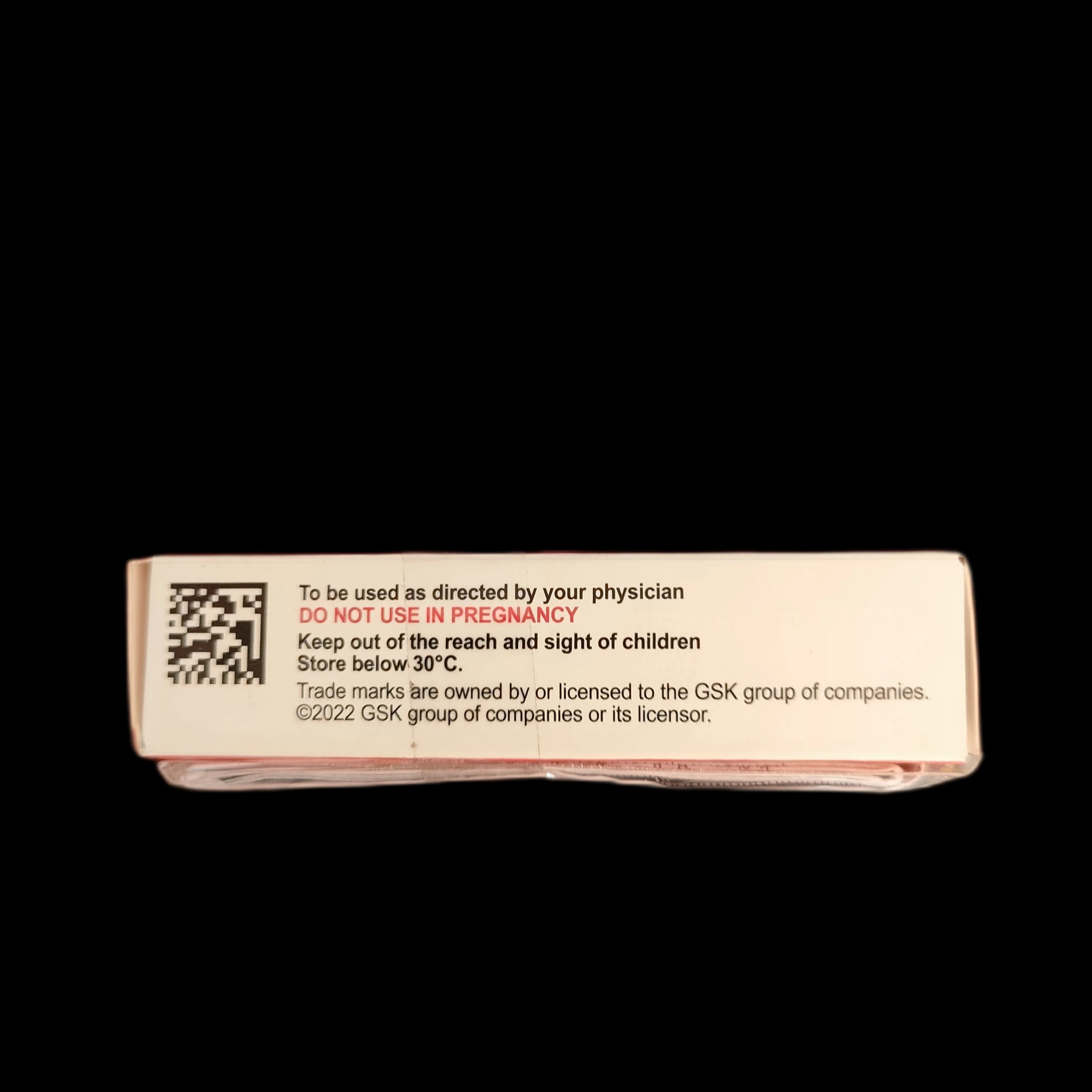 GSK Product (unknown - side view only) Not available - SREY MOM PHARMACY