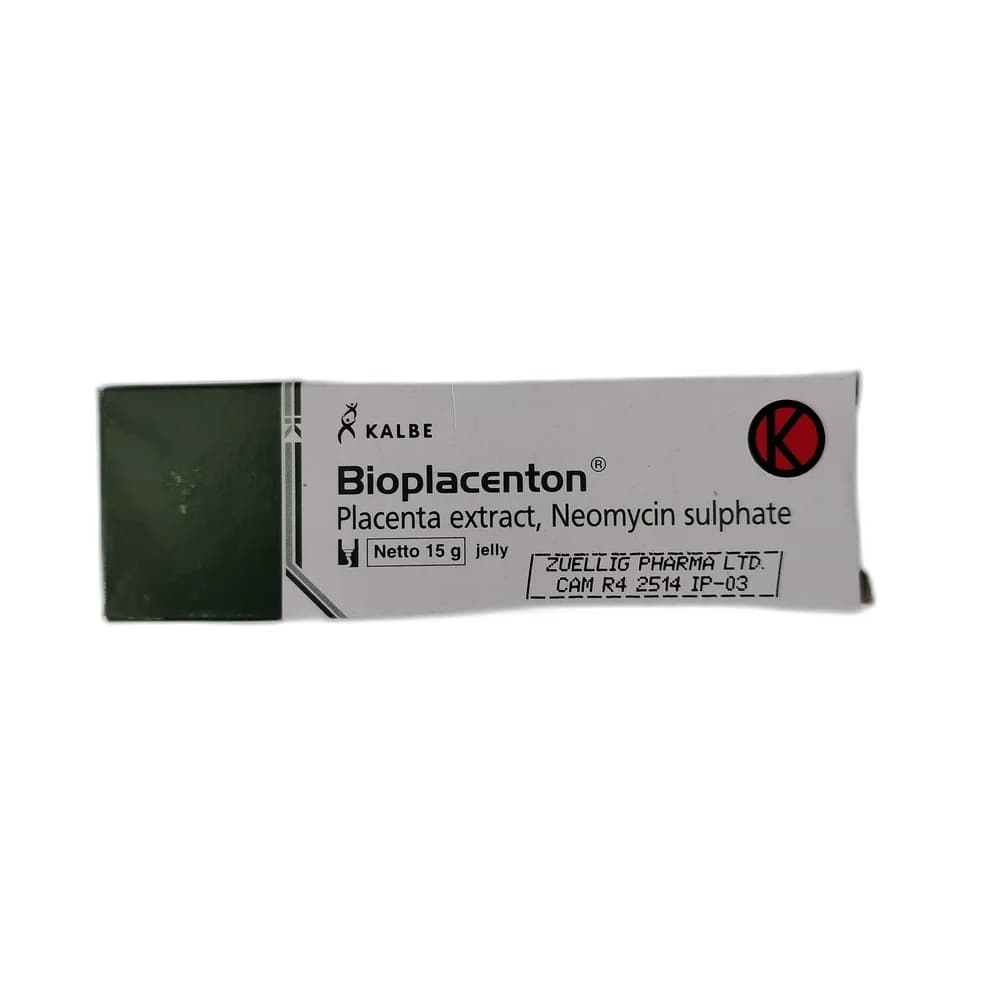 Bioplacenton Placenta extract 10% + Neomycin sulphate 0.5% (15 g)