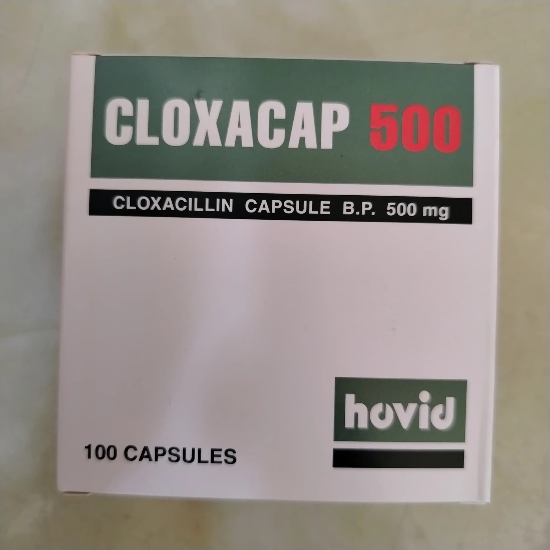 Cloxacap 500 500 mg