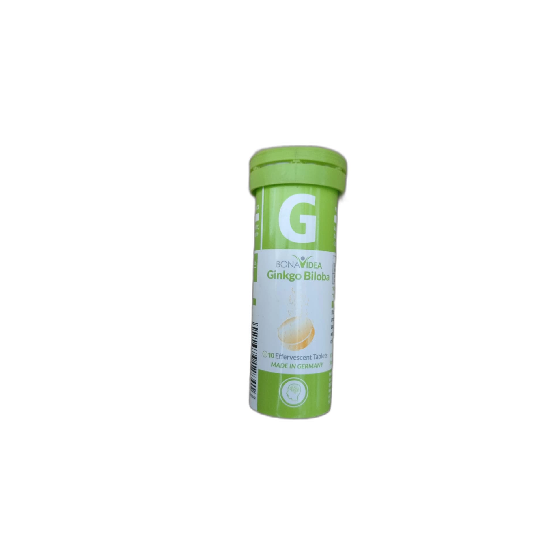 Bonavidea Ginkgo Biloba Effervescent 10 Tabs 10 tablets