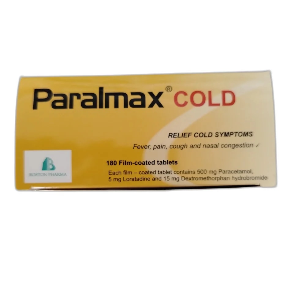 Paralmax Cold 500 mg / 5 mg / 15 mg - Oudom Puthik Pharmacy