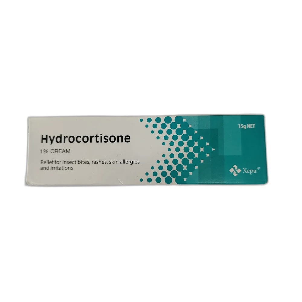 Hydrocortisone 1% Cream (Xepa) 1% w/w; 15 g net tube - PHARMA ASSIST PHARMACY