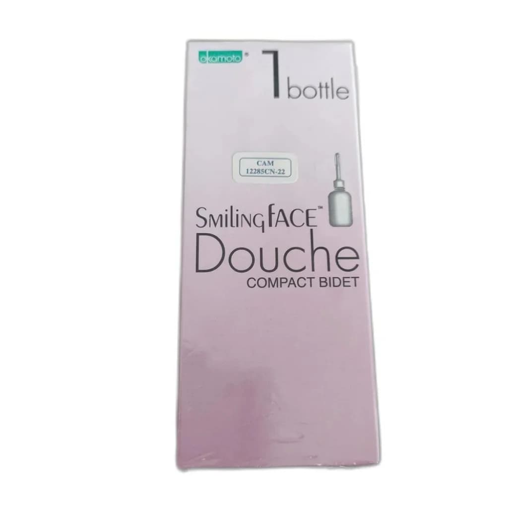 Okamoto Smiling Face Douche Compact Bidet 120 mL