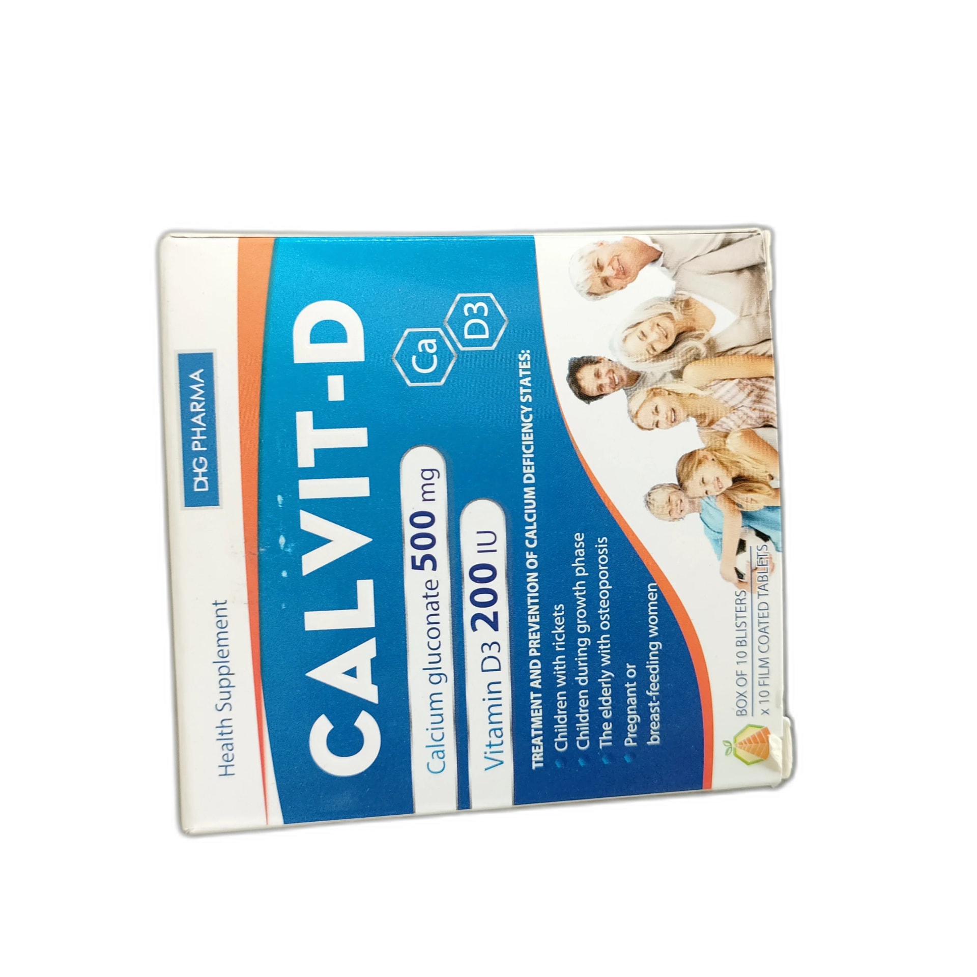Calvit-D 500 mg + 200 IU - Heng Pharmacy