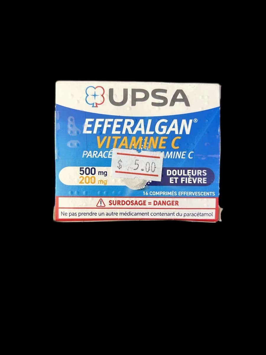 EFFERALGAN VITAMINE C Paracetamol 500mg / Vitamin C 200mg