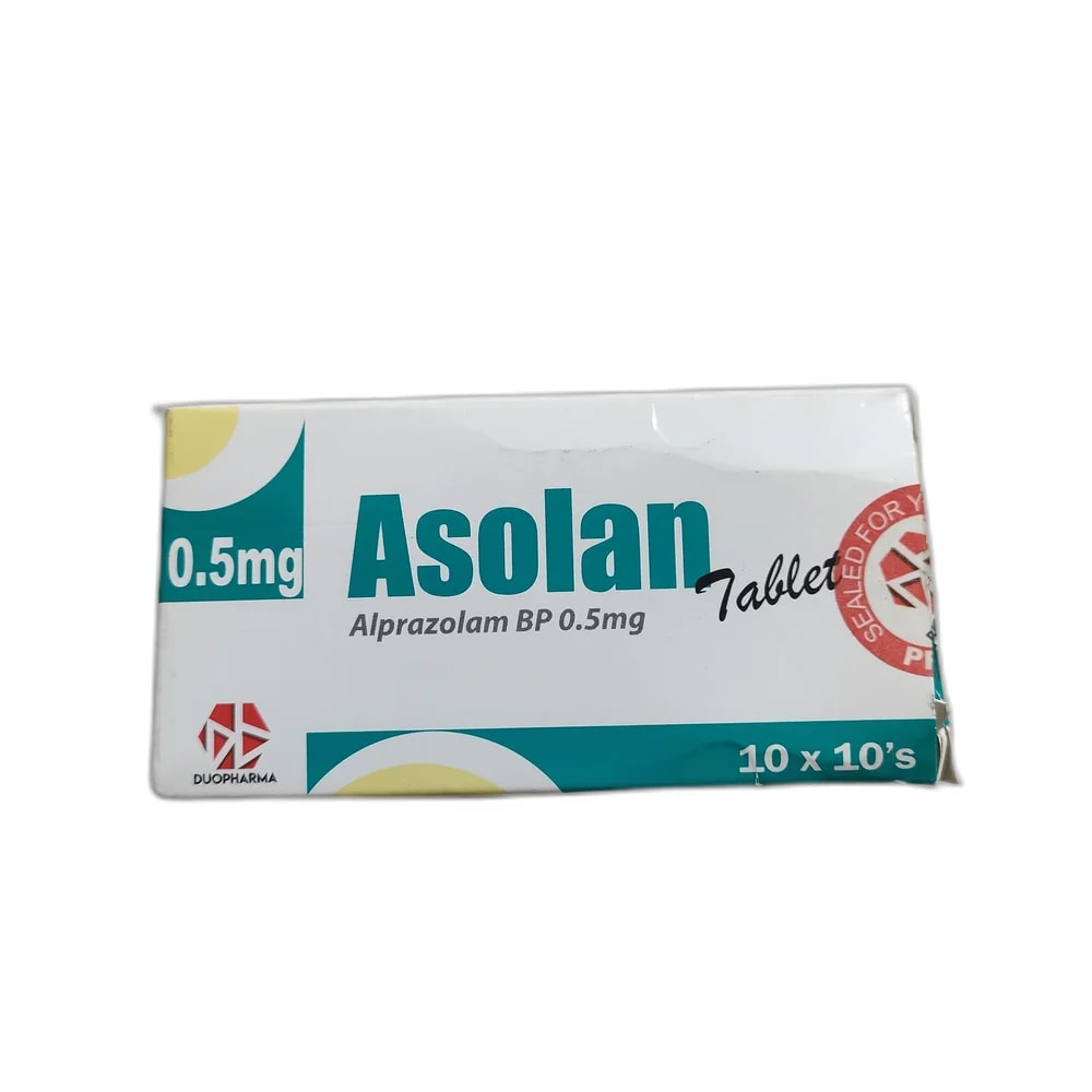 Asolan 0.5 mg - MEY PHARMA PHARMACY