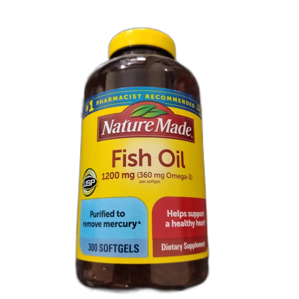 Nature Made Fish Oil 1200 mg - DHOU CARE PHARMACY
