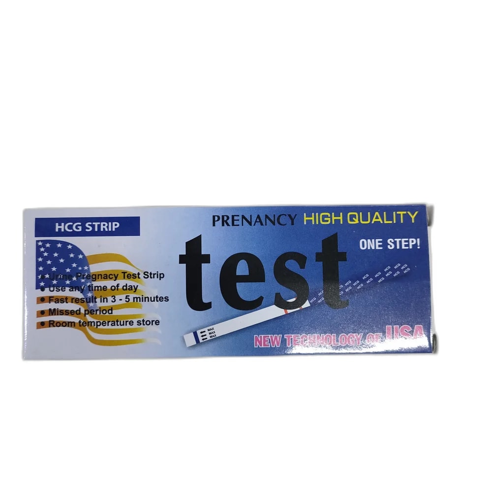 HCG Strip Urine pregnancy test - Depot de Pharmacie B Rotha