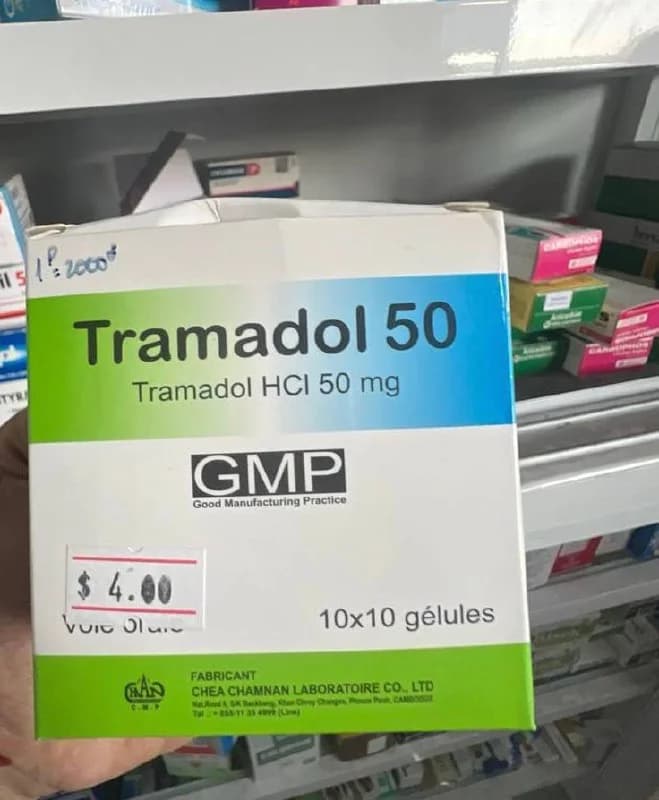 Tramadol 50 Tramadol HCl 50mg