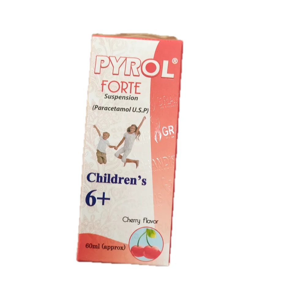 Pyrol Forte 250 mg/5 ml - Preash Khan Pich I Pharmacy