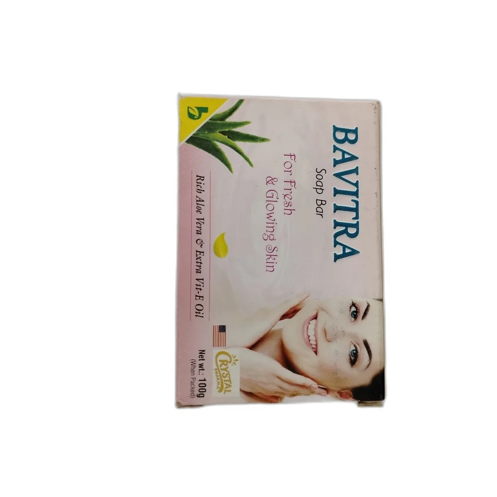 Bavitra 100 g Ayurvedic soap bar - PHARMA ASSIST PHARMACY